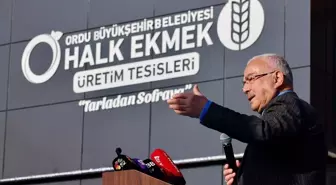 Ordu'da Halk Ekmek Fabrikası Üretime Geçti