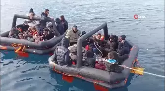 Yunan Unsurları Açık Denizde Göçmenleri Terk Etti, Türk Sahil Güvenliği Kurtardı