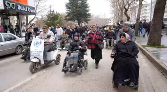 Kastamonu'da Dünya Engelliler Günü Farkındalık Yürüyüşü Düzenlendi