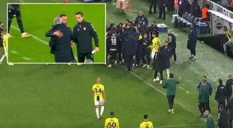 Jose Mourinho ile Selçuk İnan'ın sarıldığı anda ortalık fena karıştı