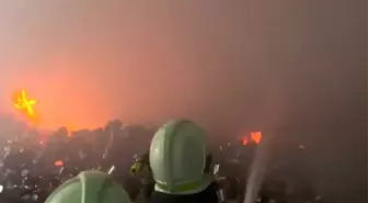 Kahramanmaraş'ta İş Yeri Yangını Kısa Sürede Söndürüldü