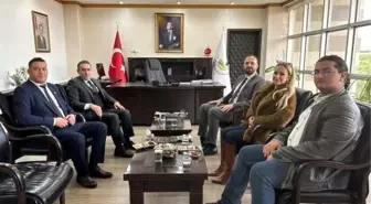 Karadağ Boşnak Demokratik Hareketi Genel Başkanı Sead Şahman Kaymakamı Ziyaret Etti