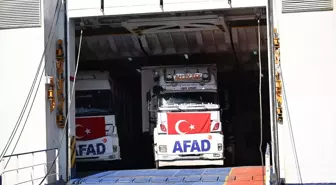 AFAD'ın gönderdiği insani yardım malzemeleri Lübnan'a ulaştı