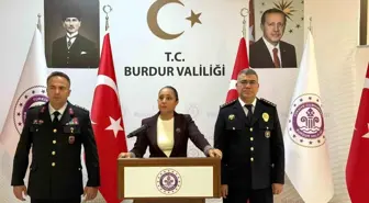 Burdur'da kasım ayında suça karışan 72 şahıs tutuklandı