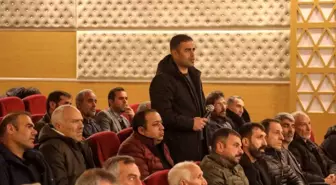 Genç'te hak sahibi vatandaşlar için toplantı düzenlendi