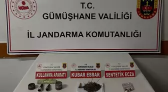 Gümüşhane'de Uyuşturucu Ele Geçirildi