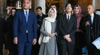 Japonya Veliaht Prensi ve Prensesi Ayasofya'yı Ziyaret Etti