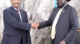 Sudan ve Güney Sudan Liderlerinden İkili İlişkiler Üzerine Görüşme