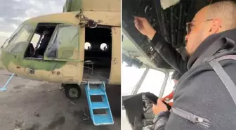 Suriyeli muhalifler, Esad'dan ele geçirdikleri helikopterleri video izleyerek öğreniyor