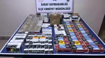 Tekirdağ’da Kaçak Tütün Operasyonu: 24 Bin Makaron Ele Geçirildi