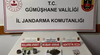 Gümüşhane'de Uyuşturucu Operasyonu: İki Şahıs Yakalandı