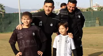 Altay, Minik Taraftar Kuzey'i Tesislerinde Ağırladı