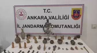 Ankara'da Tarihi Eser Kaçakçılığı Operasyonu: 69 Obje Ele Geçirildi