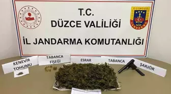 Düzce'de Uyuşturucu ve Silah Ele Geçirildi