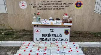 Mersin'in Mut İlçesinde 540 Litre Sahte İçki Ele Geçirildi