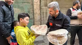 Yedi Başak İnsani Yardım Derneği Halep'te Acil Yardımda Bulundu