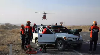 Van'da UMKE Koordinasyonunda Arama Kurtarma Tatbikatları Gerçekleştirildi