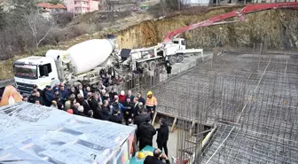 Aksu'ya 10 Yataklı Devlet Hastanesi Temeli Atıldı