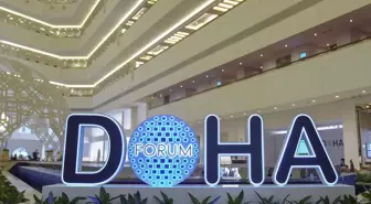 Doha Forum 2024'te Anadolu Ajansı'nın Tanıtım Standına Yoğun İlgi