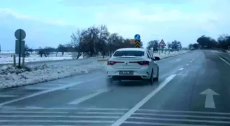 Konya'da Kış Aylarında Sürücülere Gizli Buzlanma Uyarısı