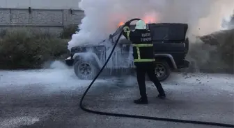 Hatay'da Seyir Halindeki Cipte Yangın Çıktı