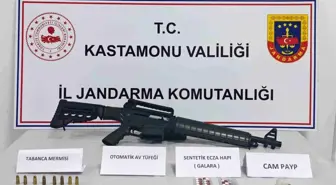 Kastamonu'da Uyuşturucu ve Silah Operasyonu: 4 Gözaltı