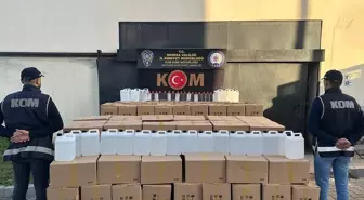 Akhisar'da 5 Ton Etil Alkol Ele Geçirildi, 1 Şüpheli Gözaltına Alındı