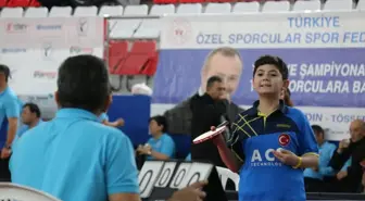 Yavuz Kocaömer Özel Sporcular Türkiye Masa Tenisi Şampiyonası Antalya'da Tamamlandı