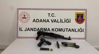 Adana'da Silah Operasyonu: AK-47 ve Tabanca Ele Geçirildi