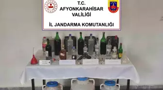 Afyonkarahisar'da Kaçak Sahte Alkol Operasyonu