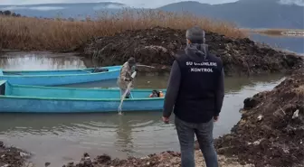 Beyşehir'de Balık Popülasyonunun Korunması İçin Denetimler Devam Ediyor