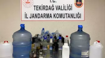 Tekirdağ'da Kaçak Alkol Operasyonu: 25 Litre Rakı Ele Geçirildi