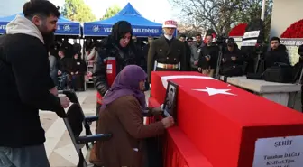 Isparta'da helikopter kazasında şehit olan Teğmen Dağlı, Samsun'da son yolculuğuna uğurlandı