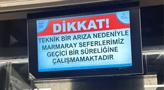 Marmaray seferleri durdu mu? 11 Aralık Marmaray seferleri ne zaman başlayacak?