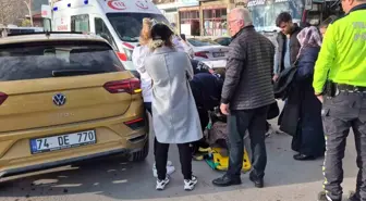 Bartın'da Yaya Kazası: Kadın Hastaneye Kaldırıldı
