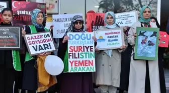 Samsun'da Dünya İnsan Hakları Günü'nde Sessiz Eylem Düzenlendi