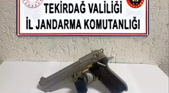 Tekirdağ'da Ruhsatsız Tabancalar Ele Geçirildi