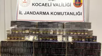 Dilovası'nda 5 Bin Paket Kaçak Sigara Ele Geçirildi