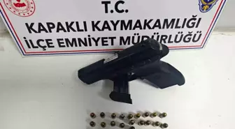 Kapaklı'da Ruhsatsız Silah Ele Geçirildi