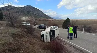 Konya'da Trafik Kazası: 1 Yaralı