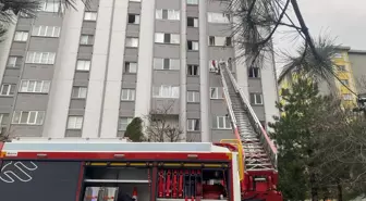 Çorlu'da Apartman Dairesinde Yangın Çıktı