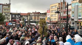 48 umre yolcusu kutsal topraklara doğru yola çıktı