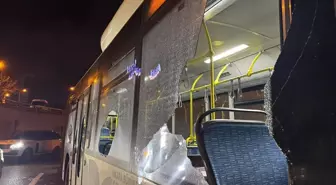 Pursaklar’da Otobüsün Camlarını Kıran Şüpheli Gözaltına Alındı