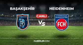 Başakşehir Heidenheim CANLI izle! (ŞİFRESİZ) Başakşehir Heidenheim maçı hangi kanalda, canlı yayın nerede ve nasıl izlenir?