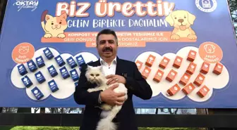 Bursa'da Yemek Atıkları Sokak Hayvanlarına Mama Olarak Yeniden Değerlendiriliyor