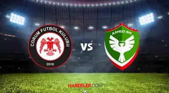 Çorum FK - Amedspor maçı ne zaman? Çorum FK - Amedspor maçı hangi kanalda, şifresiz mi?