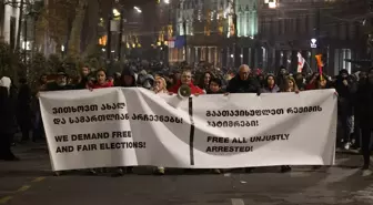 Gürcistan'da AB ile Müzakere Gösterileri 14. Günde