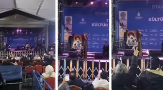 İBB'nin etkinliğinde skandal! Vatan haini Seyit Rıza'nın posterini açtı