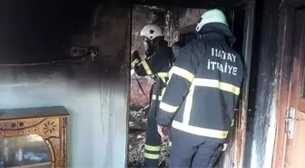Hatay'da Müstakil Ev Yangında Kullanılmaz Hale Geldi