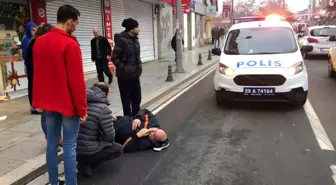 Tekirdağ'da Yaya Kazası: Otomobil Çarptı, Yaralı Hastaneye Kaldırıldı